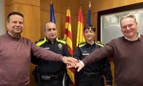 L'alcalde i el regidor de Seguretat es reuneixen amb la nova cap de la Policia Local