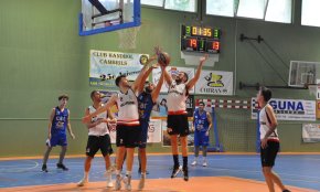 El Cofran 95 CB Cambrils surt derrotat de la complicada pista del CEP Vallfogona, en el primer partit de la segona volta
