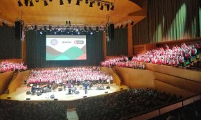 La coral Les Veus del Casal participa al Canta Gran, a l'Auditori de Barcelona