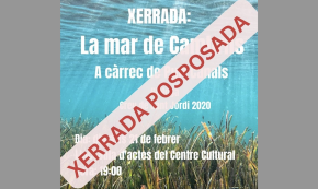 La xerrada «La mar de Cambrils» a càrrec de la biòloga Puri Canals queda ajornada per a una altra data