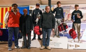 El regatista del Club Nàutic Cambrils Joan Domingo, subcampió del 33è International Palamós Optimist Trophy