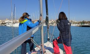 Nou equip femení de J80 al Club Nàutic Cambrils