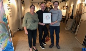L'Associació de Veïns i Veïnes del Barri del Port presenta el seu logotip dissenyat per David Callau