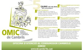 S'amplia l'atenció presencial de l'Oficina d'Informació al Consumidor 