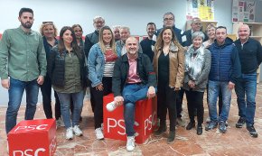 El PSC presenta la seva llista electoral amb una important renovació en els llocs capdavanters