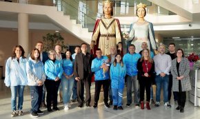 L'Ajuntament ofereix una recepció al Club d'Arquers de Cambrils        