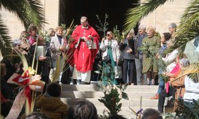 El temps acompanya la benedicció de Diumenge de Rams
