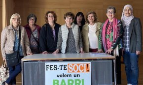 Nuri Nolla és la nova presidenta de l’Associació de Veïns del barri de l’Estació