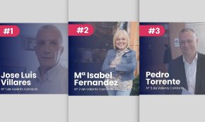 Valents fa públics els números dos i tres de la seva candidatura