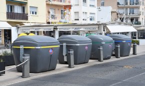 Veïns del port demanen la retirada immediata dels nous contenidors de la façana marítima