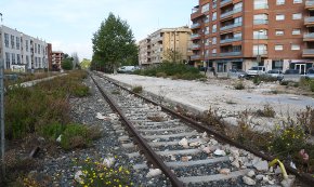 Es compleix un any de l'enderroc de l'antiga estació de tren