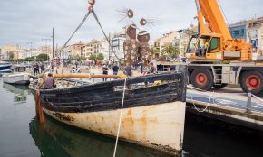 La barca Teresa ja es troba al varador per ser reparada (Conté galeria fotogràfica)