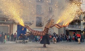 La Galera de Foc participa a la trobada de bèsties de Caldes de Montbui i a l'Encabronada de Sant Cugat del Vallès