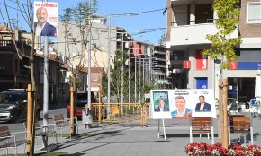 Tret de sortida a la campanya electoral de les Municipals amb la plaça d'Aragó com a protagonista
