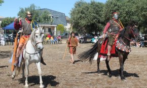 La vil·la romana de la Llosa acull una espectacular recreació de la cavalleria romana