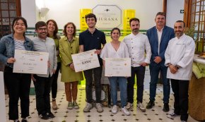 Pau del Palacio, estudiant de l’Escola Institut d’Hoteleria i Turisme, guanyador de la 5a beca DOP Siurana