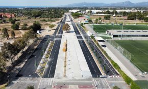 L’avinguda de l’Esport, pendent dels últims retocs i la retirada de les torres elèctriques