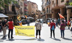 El ressó electoral protagonista en la concentració setmanal de les Àvies i Avis per la Independència