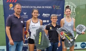 La cambrilenca Míriam Morales i Nura Padilla aixequen l'Open Head absolut de la Federació