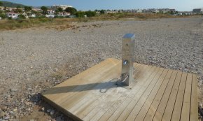 L’Ajuntament de Vandellòs i l’Hospitalet de l’Infant substituirà les dutxes per rentapeus a les platges per la sequera
