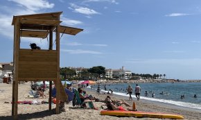 Comença la temporada alta a les platges de Vandellòs i l’Hospitalet de l’Infant