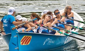 Vent d’Estrop Vogadors s’endu quatre victòries a la regata de Flix