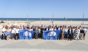 Cambrils ja té les Banderes Blaves que onejaran a quatre platges del municipi