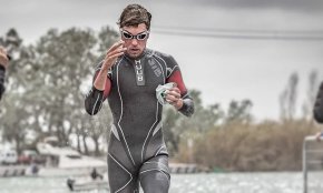 Òscar Martínez, cinquè classificat al Half Ironman de Mequinença