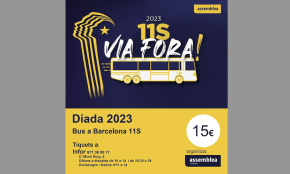 L'Assemblea de Cambrils organitza autobusos per assistir a la manifestació de la Diada a Barcelona