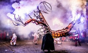 La Galera dels Diables Cagarrieres obté el segon lloc al Festival d'Enceses de Foc a Artesa de Segre