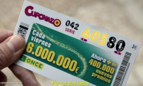 El 'Cuponazo' de la ONCE deixa 40.000 euros a Cambrils