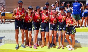 El Club Rem Cambrils obté una medalla de plata i una de bronze en el Campionat de Catalunya de Llagut 2023