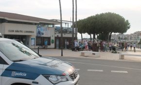 Forta presència policial a l’homenatge de VOX a les víctimes del 18 A