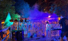 Rècord d'assistència a les festes del barri de l'Eixample Platja