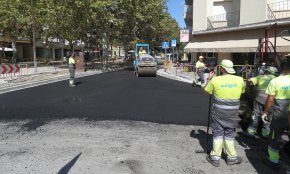 La connexió de l'Eixample amb Horta de Santa Maria, gairebé a punt (Conté galeria fotogràfica)