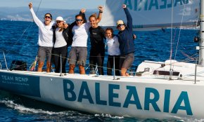 Míriam Oliva, del Club Nàutic Cambrils, es proclama campiona mundial femenina de J80 amb l'equip del Baleària