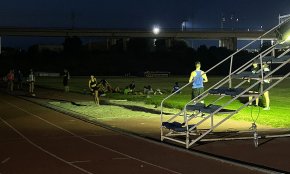 Entrenant gairebé a les fosques
