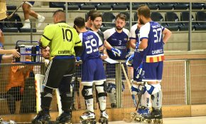 Derrota del Cambrils CH a la pista del Sant Just en un partit amb arbitratge polèmic