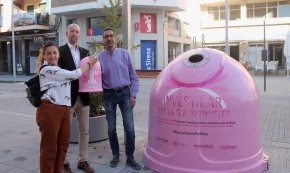 L'Ajuntament se suma a la campanya d'Ecovidrio «Recicla el vidre per elles»