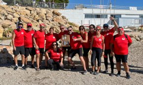 Un equip de lúdic del Club Rem Cambrils aconsegueix la quarta posició a la V Trobada de Muletes de l'Ampolla