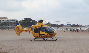 Ensurt a la platja de la Llosa per l'ofegament d'una menor