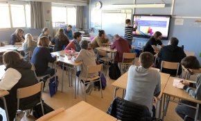 L'escola Guillem Fortuny acull una jornada d'educació matemàtica