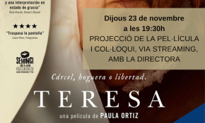 Rambla de l'Art preestrenarà «Teresa» amb un col·loqui amb la directora