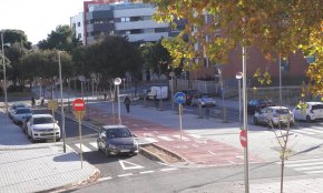 S'obre al trànsit el vial que connecta els barris de l'Eixample i d'Horta de Santa Maria 