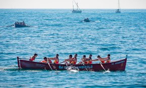 Dos podis pel Club Rem Cambrils en la tercera regata de la Lliga de Llagut Català