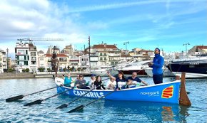 Els Vogadors Vent d'Estrop duen a terme una nova jornada de 'Vogadores amb Cor'