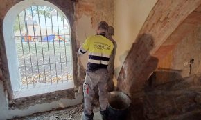 S'inicia la segona fase d'obres urgents al Celler de Cambrils