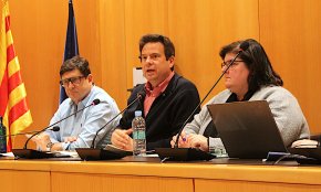 Picabaralla entre els regidors Jordi Barberà i Oliver Klein al ple municipal