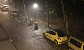 La pluja torrencial d'aquesta passada matinada provoca talls circulatoris