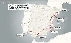 Els segrestadors d'un home a Portugal que van fer parada a Cambrils
